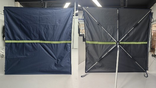 【新品上市】便攜式傘狀圍擋升級款震撼登場